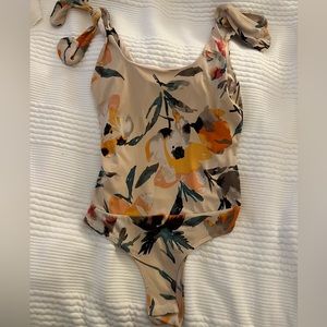 Tie Shoulder Bodysuit BCBGeneration. small. Barely worn excellent condition.